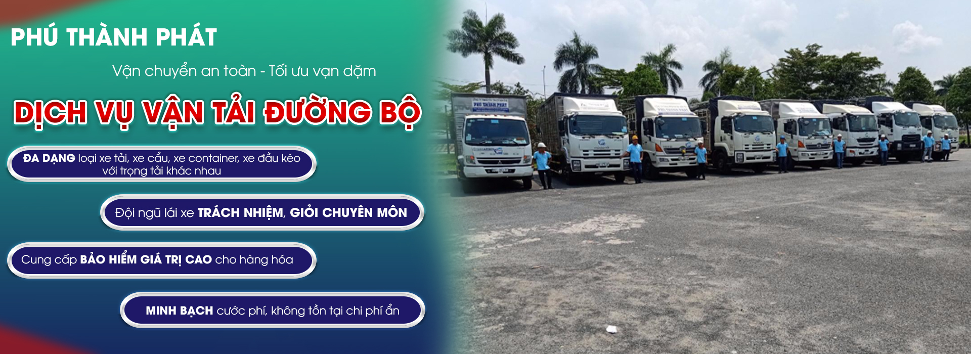 Công Ty TNHH Một Thành Viên Thương Mại Dịch Vụ Vận Tải Phú Thành Phát
